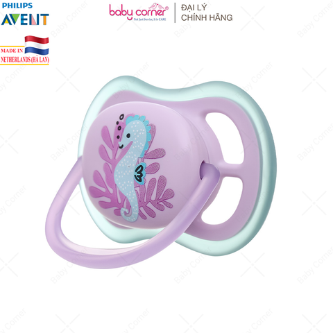  Ti Ngậm Thông Khí Philips Avent, Cho Bé Từ 6-18M, Vỉ Đơn 
