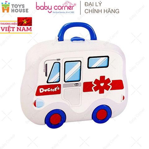  Vali Đồ Chơi Bác Sĩ Màu Xanh Toys House 008-918, Cho Bé Từ 3 Tuổi 