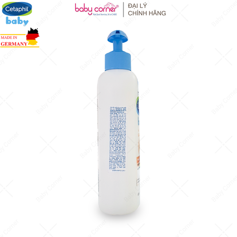  Sữa Tắm Gội Dịu Nhẹ Cho Bé Cetaphil Baby Wash & Shampoo With Organic Calendula, 50ml/ 230ml / 400ml 