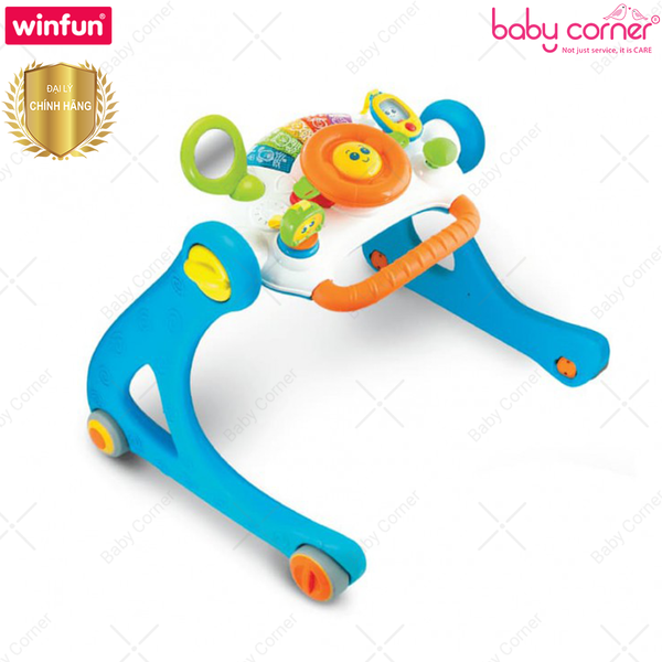  Kệ chữ A, xe tập đi 5in1 có nhạc 0846 Winfun 