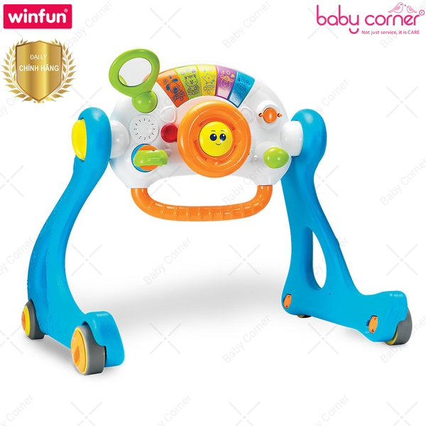  Kệ chữ A, xe tập đi 5in1 có nhạc 0846 Winfun 