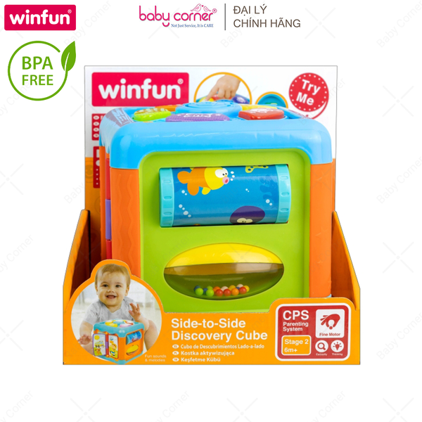  Đồ Chơi Chiếc Hộp Khám Phá Hình Lập Phương Có Nhạc Winfun 000715-NL 