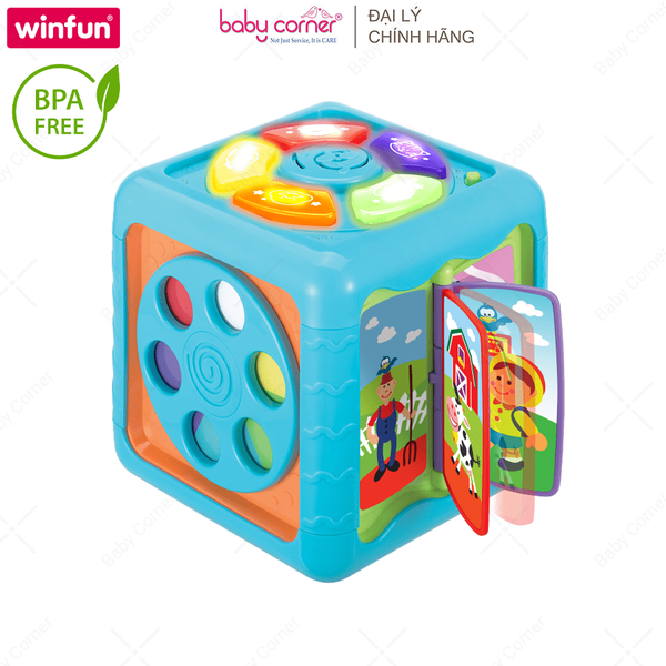  Đồ Chơi Chiếc Hộp Khám Phá Hình Lập Phương Có Nhạc Winfun 000715-NL 