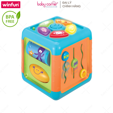  Đồ Chơi Chiếc Hộp Khám Phá Hình Lập Phương Có Nhạc Winfun 000715-NL 