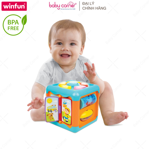  Đồ Chơi Chiếc Hộp Khám Phá Hình Lập Phương Có Nhạc Winfun 000715-NL 