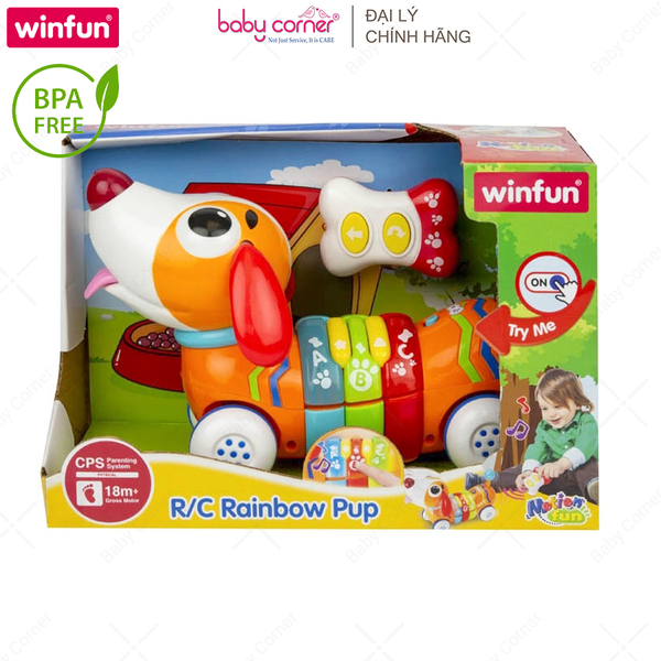  Đồ Chơi Chó Con Nhiều Màu Sắc Có Điều Khiển Từ Xa Winfun 001142 