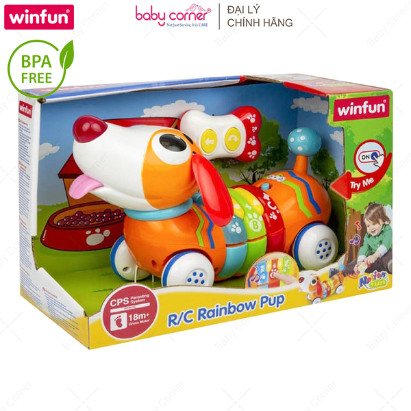  Đồ Chơi Chó Con Nhiều Màu Sắc Có Điều Khiển Từ Xa Winfun 001142 