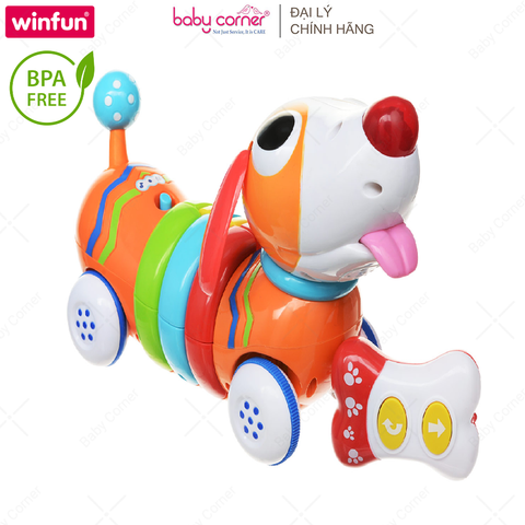  Đồ Chơi Chó Con Nhiều Màu Sắc Có Điều Khiển Từ Xa Winfun 001142 