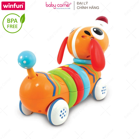  Đồ Chơi Chó Con Nhiều Màu Sắc Có Điều Khiển Từ Xa Winfun 001142 