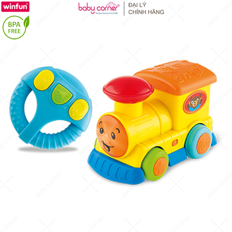  Đồ Chơi Đầu Tàu Điều Khiển Từ Xa Đèn Nhạc Winfun 1156 