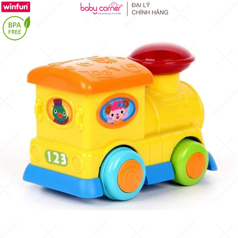  Đồ Chơi Đầu Tàu Điều Khiển Từ Xa Đèn Nhạc Winfun 1156 