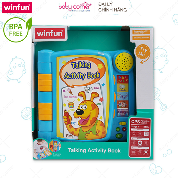  Đồ Chơi Mô Hình Cuốn Sách Có Nhạc Winfun 009019 