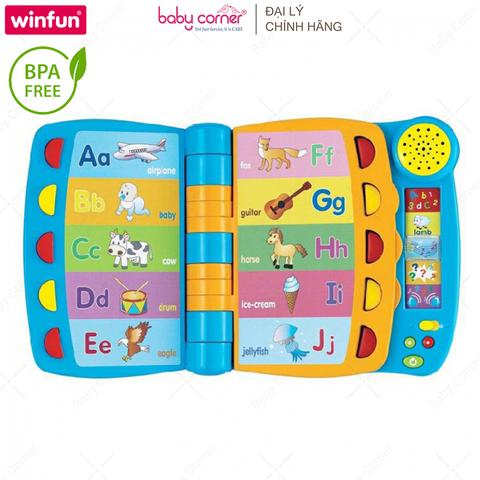  Đồ Chơi Mô Hình Cuốn Sách Có Nhạc Winfun 009019 