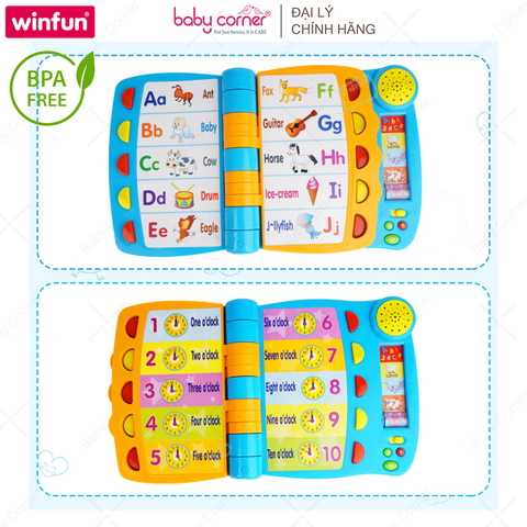  Đồ Chơi Mô Hình Cuốn Sách Có Nhạc Winfun 009019 