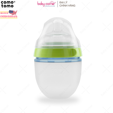  Bộ 2 Bình Sữa Silicone Comotomo 150ml 