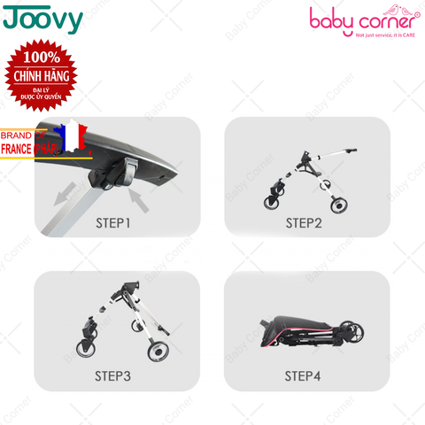  Xe Đẩy Du Lịch 2 Chiều Siêu Nhẹ Joovy S113 