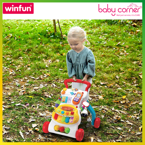  Xe tập đi trẻ em Winfun có nhạc Grow With Me Musical Walker 0804 