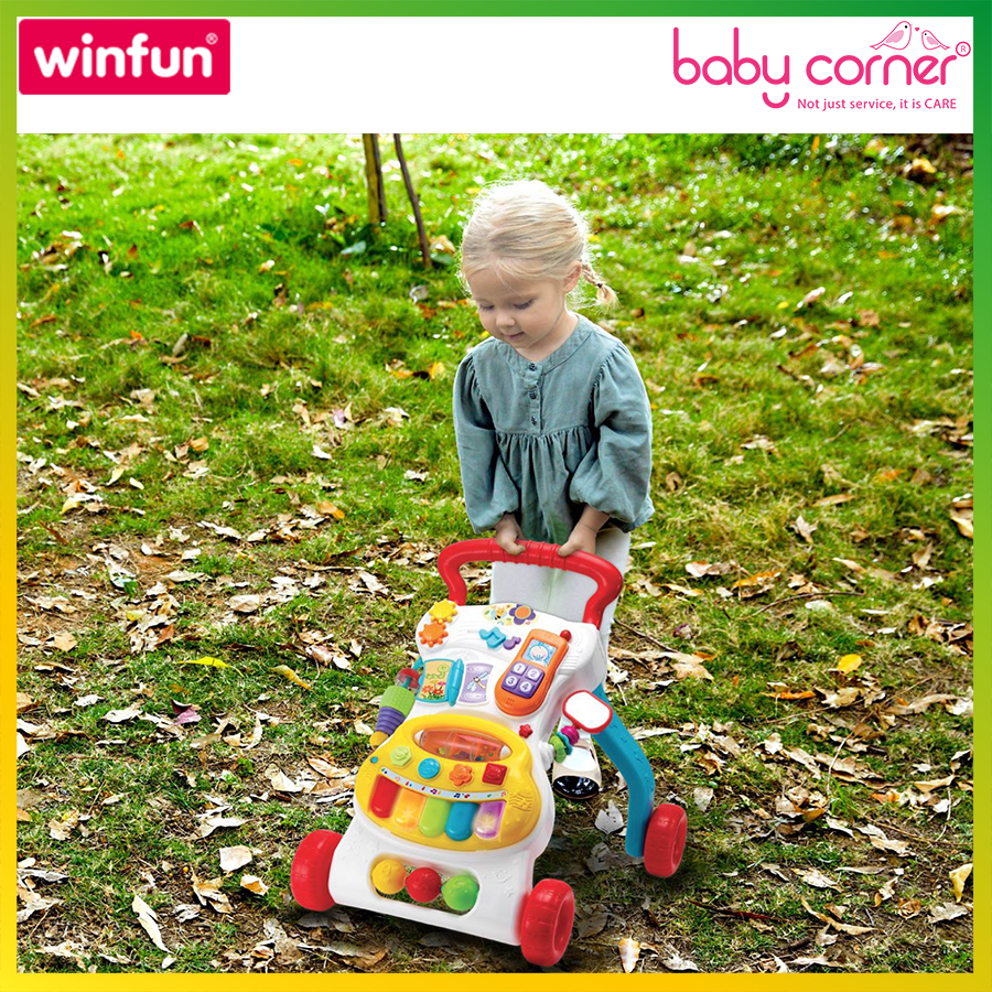 Winfun grow with me musical walker cheap