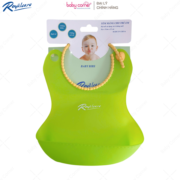 Yếm Ăn Dặm Royalcare Cho Bé 