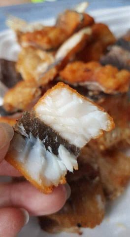  CÁ DỨA CẮT KHÚC - KHAY 500G 