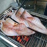  Gói nấu ngay -  Mực ống 1 nắng nướng muối ớt - 1kg (3 - 4 con) 