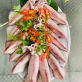  Mực ống nháy nguyên con - Khay 500g 