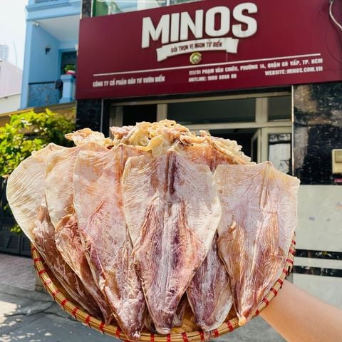  Mực khô câu Mi Nơ VIP - 500g/túi (4-5 con) 