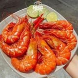  Tôm sú mẹ khổng lồ 6 con/kg 