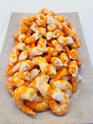  Nõn tôm chì biển (khay 500g) 