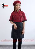  Tạp Dề Ngang Gối Đen 