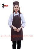  Tạp Dề Yếm Nâu 