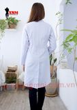  Áo Blouse Bác Sĩ Nữ Tay Dài Kaki Thun 