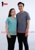  Áo thun trơn gam màu đốm pastel 