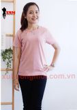  Áo thun trơn gam màu đốm pastel 