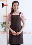  Tạp dề chữ H màu Nâu 