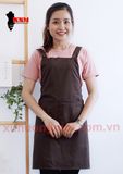 Tạp dề chữ H màu Đỏ đô 