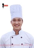  Nón Bếp Trưởng Trắng 