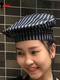  Nón Bếp Sọc Hàn Quốc 