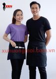  Tạp Dề Ngang Gối Đen 
