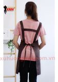  Tạp dề yếm chữ H đen trơn 