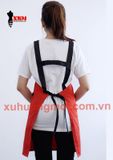  Tạp dề yếm chữ H đen trơn 