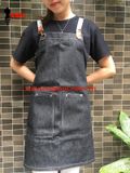  Tạp dề Jean xám đen 