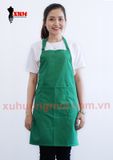  Tạp dề yếm xanh lá lung linh 