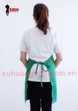  Tạp dề yếm xanh lá lung linh 