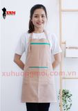  Tạp dề yếm cà phê sữa 