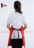  Tạp Dề Yếm Cam Phối Đen Kaki 