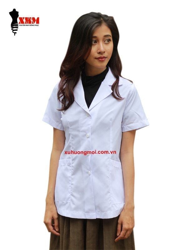 10 Mẫu áo Blu đẹp nhất cho ngành Y các kiểu áo blouse ngành Y