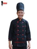  Áo Bếp Nam Trắng Cao Cấp 