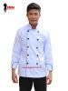  Áo Bếp Nam Trắng Thượng Hạng 