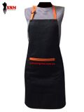  Tạp Dề Yếm Đen Phối Cam 